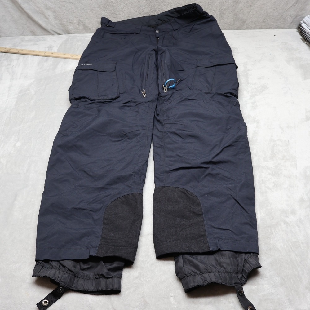 Marmot Pants Mens Large Black Cargo Adjustable Waist Winter Snow Gorpcore 32x32